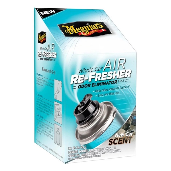 Odorizant Auto Meguiars Air Re-Fresher Mist New Car G16402MG